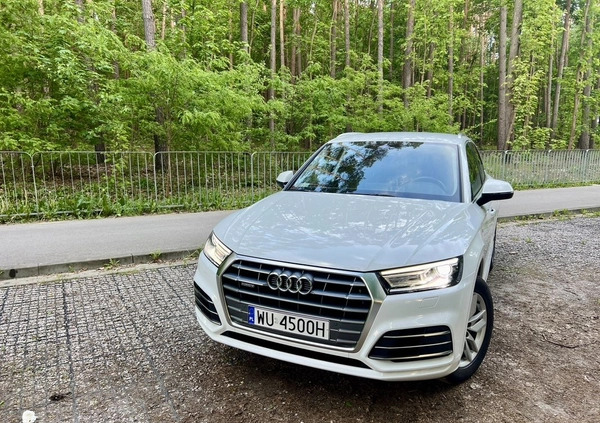 Audi Q5 cena 129900 przebieg: 102500, rok produkcji 2018 z Płock małe 37